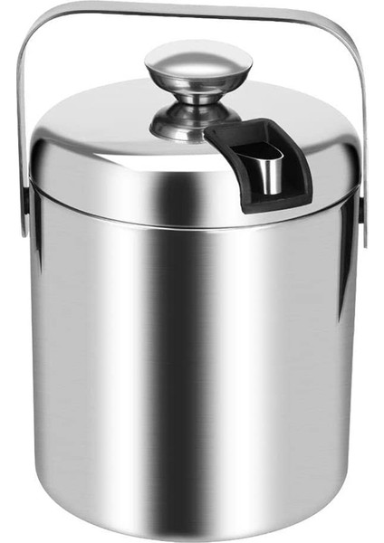 Paslanmaz Çelik Buz Meydanı Konteyner Çift Duvarlı 1 3l Buz Kovası Konseni Maşa Kapağı (Yurt Dışından) fiyatları