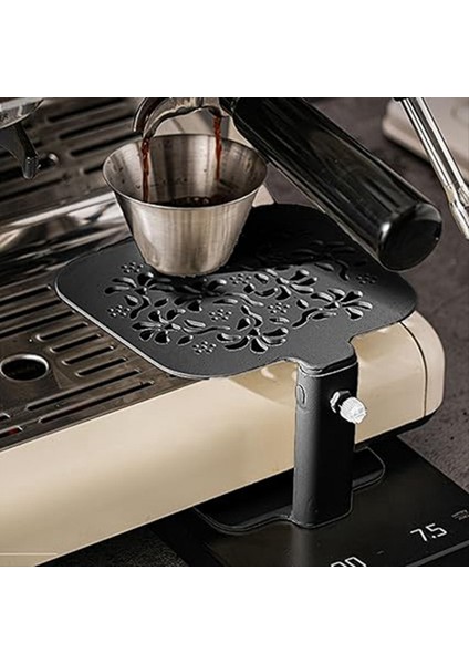 Kahve Makinesi Ölçekli Braket Ekstraksiyon ve Tartım Ayarlanabilir Braket Kahve Tartım Standı (Siyah 2) (Yurt Dışından) modelleri
