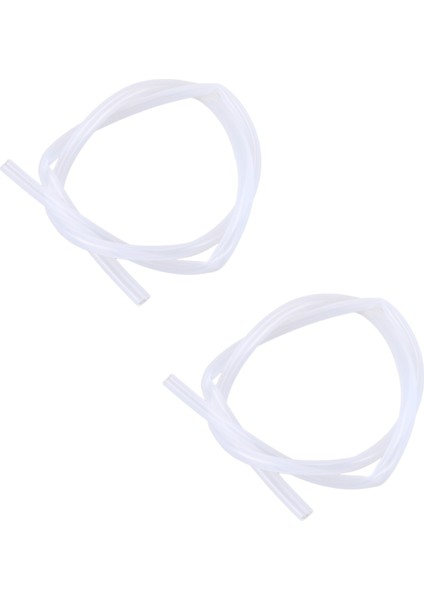 2x 8mm Id x 10MM Od Gıda Sınıfı Esnek Hortum Silikon Tüp Tüpü 1 Metre (Yurt Dışından)