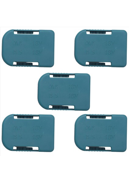 5pcs Pil Depolama Rafı Pil Tutucu Makita 18V Sabitleme Cihazları (Mavi) (Yurt Dışından) modelleri