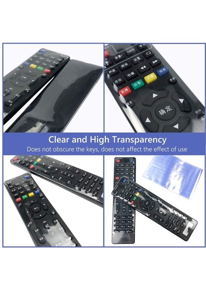 20PCS Şeffaf Isı Büzülme Filmi Tv/ Kaşırılık Giderici Kapak Üniversal Koruyucu Çanta 6X25CM (Yurt Dışından) fırsatları