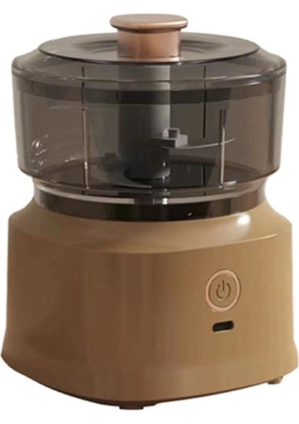 Elektrikli Sarımsak Püresi Öğütücü Gıda Kıyıcı Et Öğütücü Mini Pres Sebze Kesme Aleti Kahverengi (Yurt Dışından)