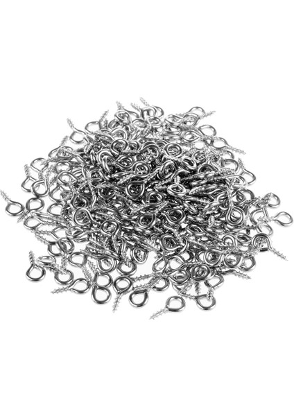 Metal Kolyeler Için 250 x Eyel Konnektör Vidalı Döngüler (Yurt Dışından)