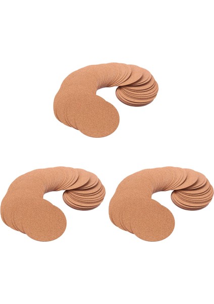 Kendinden Yapışkanlı Bardak Altlıkları Cork Paspaslar ve Dıy El Sanatları Malzemeleri Için Destek Tabakaları (180 Adet Yuvarlak) (Yurt Dışından)