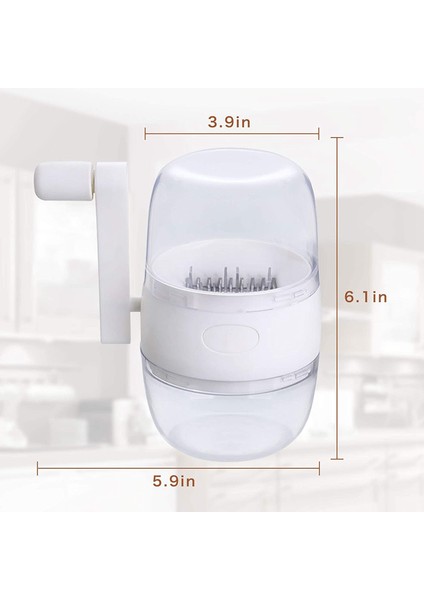 2x Fındık Kıyıcı Öğütücü El Krank Fındık Ceviz Cevizleri Mutfak Çok Akrabalar Yapmak Için Multichopper Fhredder (Yurt Dışından) fiyatları