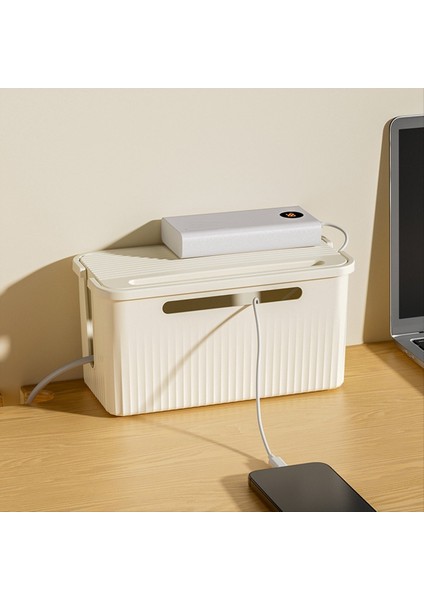 Kablo ve Güç Şeritleri Gizlemek Için Kapaklı Kablo Yönetim Kutusu Bilgisayar Kablo Organizatör Kutusu 32X15X12 5cm (Yurt Dışından) indirimleri