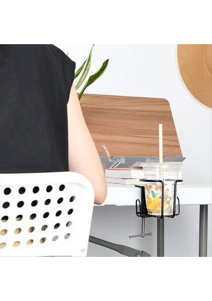 Klips Masa Kupası Tutucu Metal Kupa Tutucu Içecek Kupası Tutucusu Can Cans Tutucu Masa Kupası Tutucu Klipsli Kupa Tutucu (Yurt Dışından)