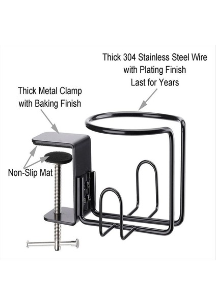 Klips Masa Kupası Tutucu Metal Kupa Tutucu Içecek Kupası Tutucusu Can Cans Tutucu Masa Kupası Tutucu Klipsli Kupa Tutucu (Yurt Dışından) fırsatları