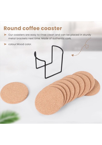 Metal Tutucu Depolama Caddy ile Içecekler Için Yuvarlak Bardak Altlıkları Soğuk Içecekler Için Yeniden Kullanılabilir Tabaklar Şarap Bardak Fincan (Yurt Dışından) indirimleri