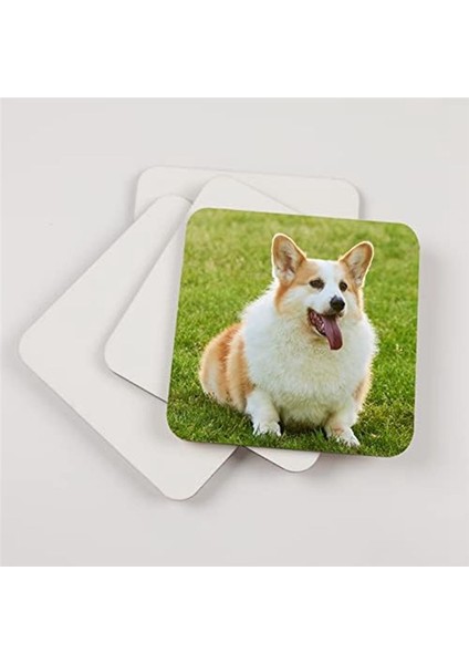 12 Pcs Sublimasyon Square Coaster Boşluklar Toplu Mdf Boşluklar Boğan Cork Coasters Boş Mdf Cork Coasters (Yurt Dışından) indirimleri