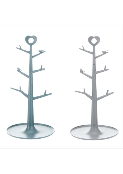 Kupa Raf Raf Kupası Kahve Rafı Ağaç Şeklinde Kurutma Depolama Raf Tay Raf Depolama Mutfak Ekran Tezgah Rafı (Yurt Dışından)