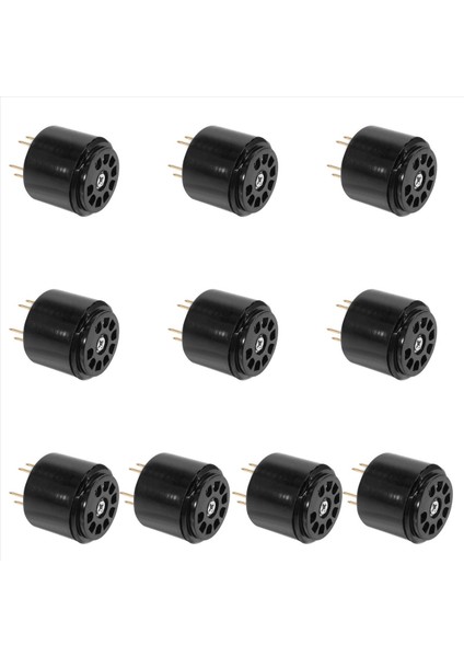 10PCS 9pin Tüp Soket Testi Test Koruyucu 6dj8 12AX7 ECC83 12AU7 ECC82 EF86 6922 5670 Ses Amplifikatörü (Yurt Dışından) fiyatları