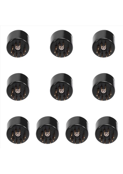 10PCS 9pin Tüp Soket Testi Test Koruyucu 6dj8 12AX7 ECC83 12AU7 ECC82 EF86 6922 5670 Ses Amplifikatörü (Yurt Dışından) modelleri