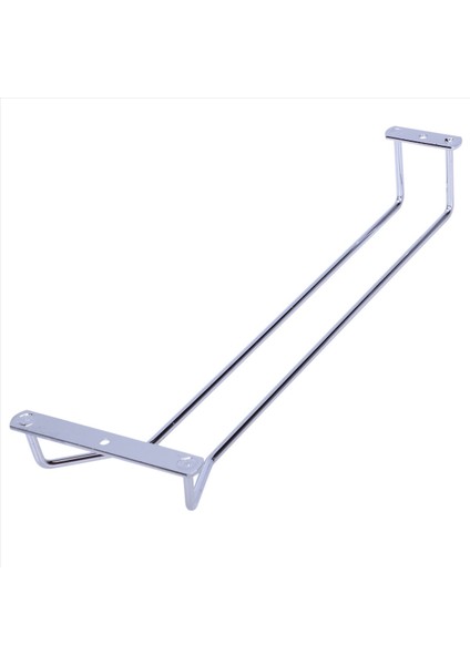 4x Cam Şarap Kupası Askılar Raf Tutucu Vidalı (Gümüş) (Yurt Dışından) modelleri