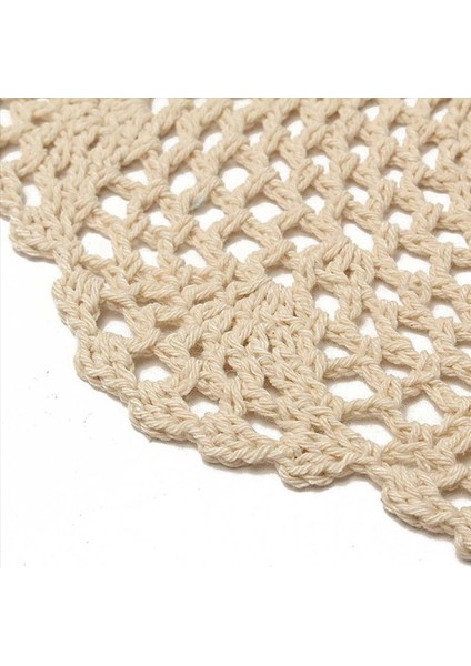 60PCS Vintage Pamuklu Mat Yuvarlak El Tığ Işi Dantel Doları Çiçek Bardak Altlıkları Lot Ev Masası Dekoratif El Sanatları (Yurt Dışından) modelleri