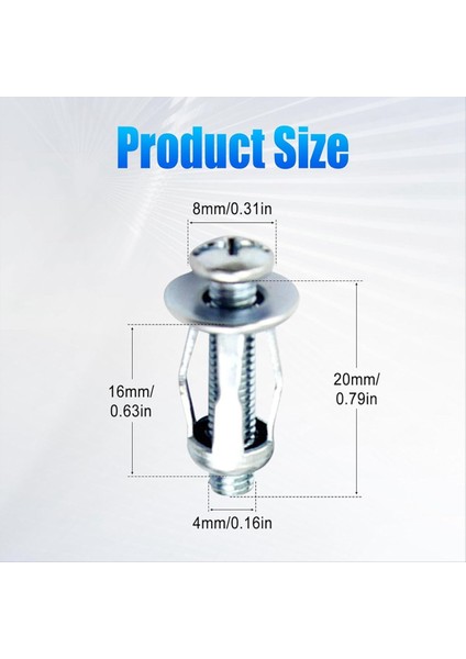 80PCS M4 x 20 Petal Somunlar Genişleme Somun Vidalı Jack Somun Kısa Jacknut Genişleme Somun Düz Head Dişli Ekme Somun (Yurt Dışından) fiyatları