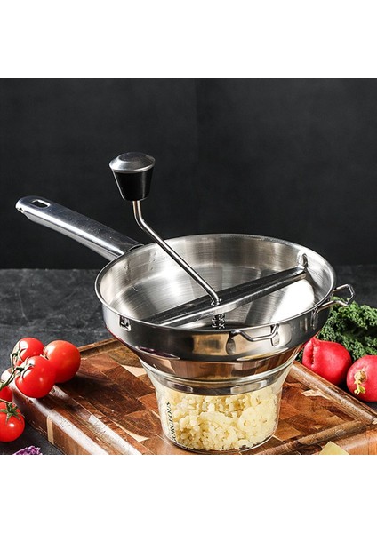 5x Paslanmaz Çelik Döner Gıda Fabrikası Püre Veya Sebze Çorbaları Yapmak Için Harika Yaratıcı Ev Mutfak Aletleri (Yurt Dışından)