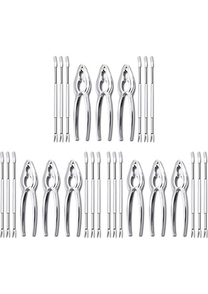 Deniz Ürünleri Kraker Araçları Fındıkkıranlar Seti Yengeç Fındık Açıcı Kabuklu Deniz Ürünleri Istakoz Bacak Shopler Mutfak Kitleri 27 Paket (Yurt Dışından)