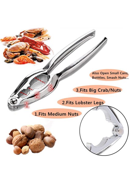 Deniz Ürünleri Kraker Araçları Fındıkkıranlar Seti Yengeç Fındık Açıcı Kabuklu Deniz Ürünleri Istakoz Bacak Shopler Mutfak Kitleri 27 Paket (Yurt Dışından) fırsatları