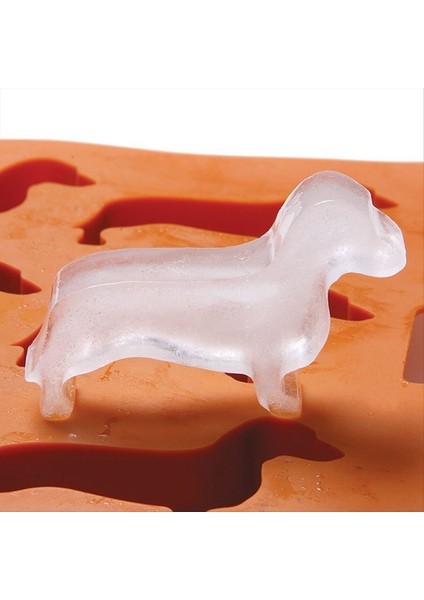 Silikon Dachshund Köpek Şeklindeki Buz Küpü Çikolatalı Kurabiye Kalıbı Diy Ev Buz Tepsisi Mutfak Aletleri Silikon Kalıp Pembe (Yurt Dışından) fırsatları