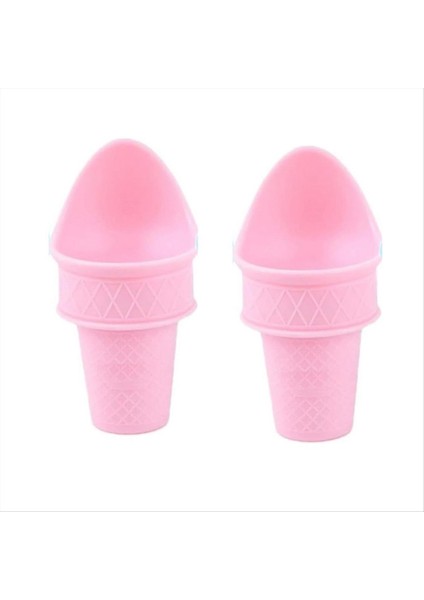 Dondurma ve Popsicle Alet Seti Dondurma Kaşık Yeniden Kullanılabilir Mini Kepçe Konileri Seti Iyi Kavrama Plastik Kurabiye Pişirme (Yurt Dışından)