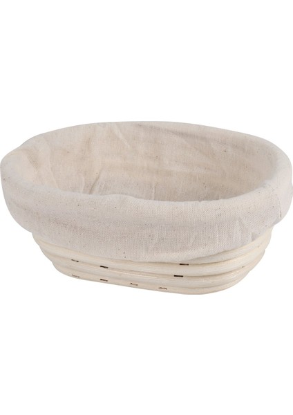 Oval Ekmek Prova Kanıtlama Sepet Rattan Hamur Banneton Baget Brotform ARAÇLARI-17X12X6CM (Yurt Dışından) fiyatları