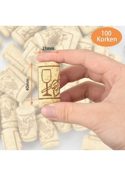 3x Şarap Mantarları Ahşap Şarap Şişeleri Doğal Mantarlar Için Için Için Ahşap Şarap Mantarları Için Dıy Dekorasyon Hobileri (Yurt Dışından) fırsatları