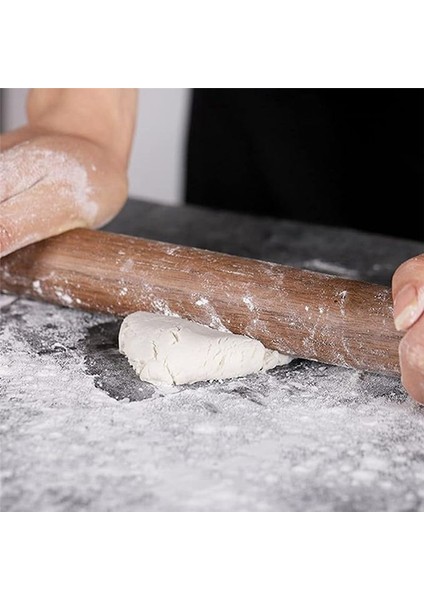 Siyah Ceviz Ahşap Yuvarlanma Pimi Delikli Masif Ahşap Pişirme Hamur Tatlısı Çubukları Pişirme Turta Hamur Işi Için Mutfak Aracı (Yurt Dışından) indirimleri