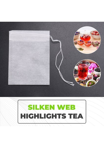 1000PCS/LOT Yeni Pla Biyolojik Olarak Parçalanmış Çay Poşeti Filtreleri Ultrasonik Mısır Fiber Kordonları Çay Poşetleri Kahve Filtresi 6X8CM (Yurt Dışından) indirimleri