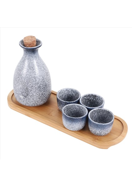 1 Set Zarif Japon Tarzı Seramik Sake Sake Pot Retro Sake Set Japon Retro Basit Seramik Sake Cup ve Pot (Yurt Dışından) fiyatları