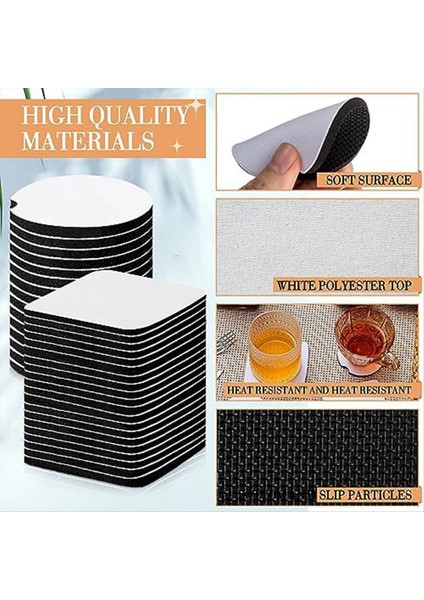 160 Pcs Süblimasyon Bardak Altlıkları Boş 2 8 Inç Yuvarlak Boş Bardak Altlıklar Için Diy El Sanatları Boyama Isı Transfer Leri (Yurt Dışından) fırsatları