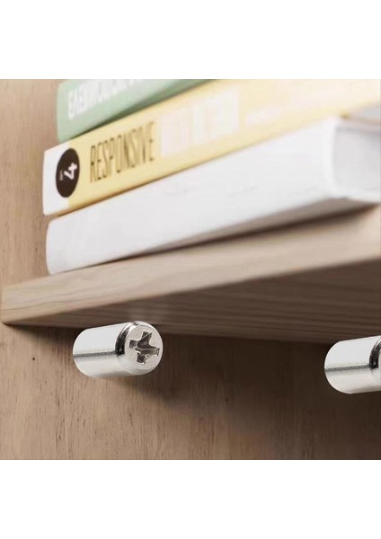 50SET Kauçuk Kılıf Laminat Desteği ile Kendi Kendine Tapma Vidası Ev Yapımı Dolap Dolap Cam Sert Bölme Tırnak (Yurt Dışından) fiyatları