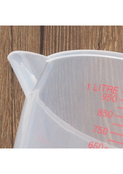 2x 1000ML Ölçüm Kupası Pişirme Aracı Mutfak Aracı Plastik Ölçüm Kupası Takım Kupası Ölçekli (Yurt Dışından) indirimleri