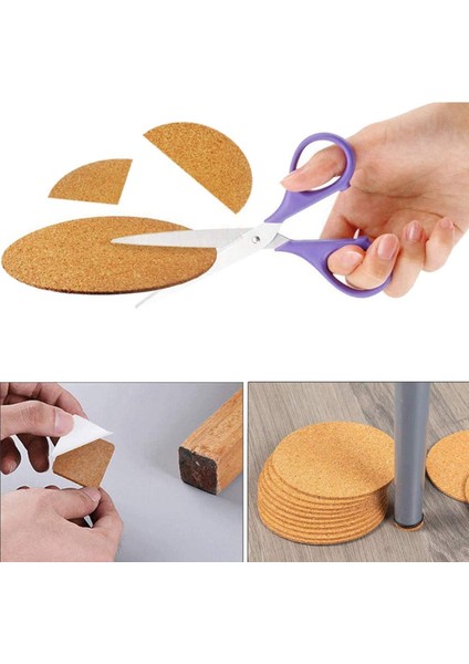 Kendinden Yapışkanlı Bardak Altlıkları Cork Paspaslar Corker ve Diy El Sanatları Malzemeleri (160 Yuvarlak) Için Destek Tabakaları (Yurt Dışından) fırsatları
