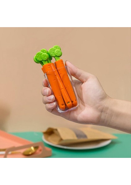 Torba Klipsi Taşınabilir Gıda Atıştırmalık Çanta Sızdırmazlık Klipsli Havuç Şekilli Gıda Taze Depolama Sızdırmazlık Klipsli Mutfak Depolama Aracı (Yurt Dışından) modelleri