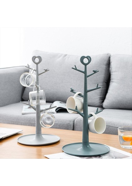 Kupa Raf Raf Kupası Kahve Rafı Ağaç Şeklinde Kurutma Depolama Raf Tay Raf Depolama Mutfak Ekran Tezgah Rafı (Yurt Dışından) fiyatları