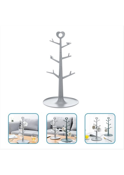 Kupa Raf Raf Kupası Kahve Rafı Ağaç Şeklinde Kurutma Depolama Raf Tay Raf Depolama Mutfak Ekran Tezgah Rafı (Yurt Dışından) modelleri