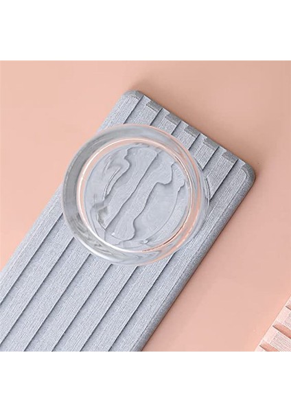 2 Pcs Su Emici Diatomit Coasters Dikdörtgen Yivli Tasarım Su Emici Taş Gri (Yurt Dışından) fırsatları