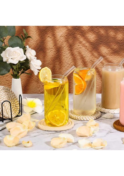 16 Adet Tutucu ile Bardak Altlıkları Içecekler Için 4 Renk Emici Bardak Altlığı Ev Dekorasyonu Için Pamuk Dokuma Coaster Set (Yurt Dışından) indirimleri