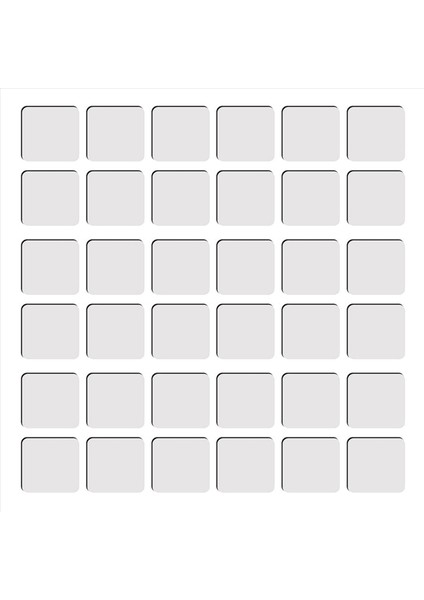 36 Pcs Sublimasyon Square Coaster Boşluklar Toplu Mdf Boşluklar Boğan Cork Coasters Boş Mdf Cork Coasters (Yurt Dışından)