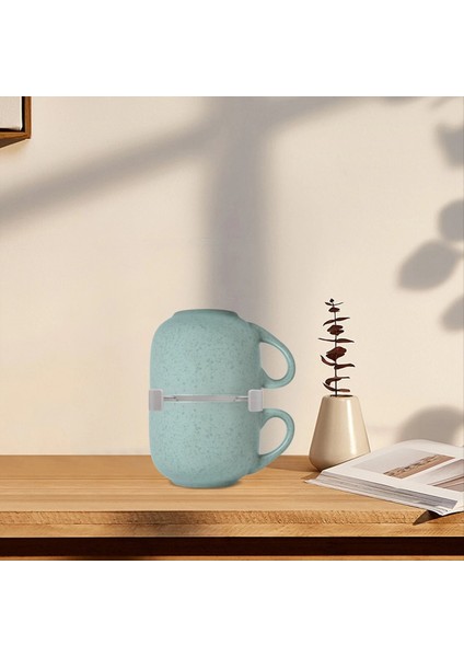 6 Adet Kupa Organizatör Ayarlanabilir Genişletilebilir Kahve Fincanı Istifleyici Alan Tasarrufu Yeniden Kullanılabilir Kahve Fincanı Istifleyici Yeşil (Yurt Dışından) indirimleri