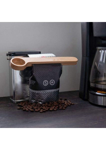20 Adet Ahşap Kahve Kepçesi ve Çanta Klipsini Ölçen Kaşık 2&#39 Si 1 Arada Torba Mühürleyicisi Fasulye Espresso Kahve Çay Için Kaşık Ölçüm (Yurt Dışından) fırsatları