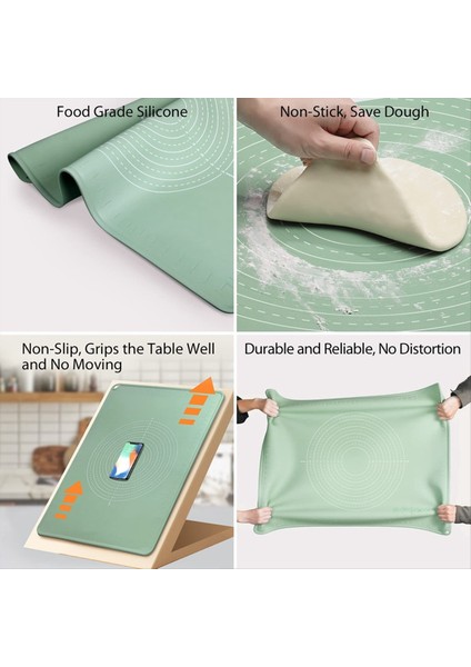 Silikon Pişirme Matı Yüksek Kenar Gıda Sınıfı Silikon Hamur Haddeleme Masası (Yurt Dışından) modelleri