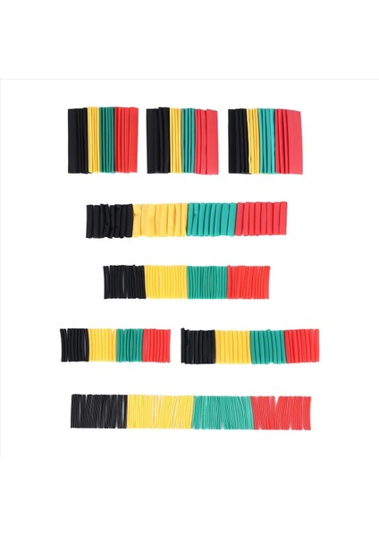 328PCS Araç Elektrik Kablosu Isı Shrink Tüp Tüp Sarma Kılıf Çiftlik (Yurt Dışından)