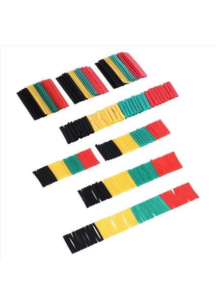 328PCS Araç Elektrik Kablosu Isı Shrink Tüp Tüp Sarma Kılıf Çiftlik (Yurt Dışından) fiyatları