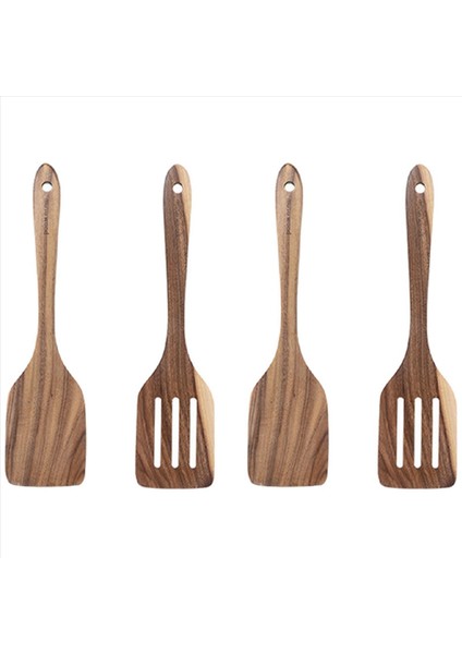 2x Musowood Tik Masif Ahşap Spatula Özel Pişirme Spatula Yapışmaz Tava Kızartma Spatula Süvari Spatula Mutfak Spatula (Yurt Dışından) modelleri