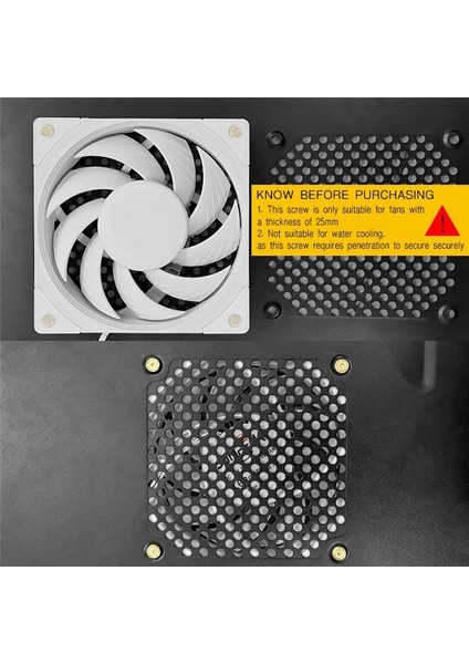 20PCS 80MM 90MM 120MM 140MM Bilgisayar Pc Oyuncusu Için Enfes Vida 25MM Kalınlık Kılıfı Soğutma Rgb Fan Dıy Aksesuarları (Yurt Dışından) indirimleri