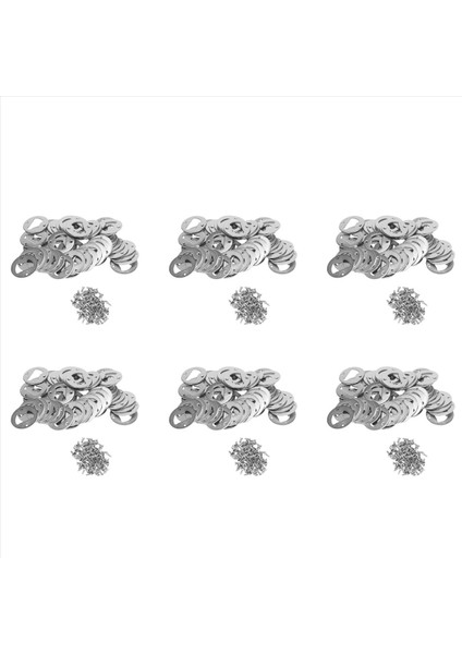 300 Set Şişe Açıcı Ek Paslanmaz Çelik Yuvarlak Diy Şişe Açıcı Donanım Kiti Donanım Parçaları Vidalarla Besleme (Yurt Dışından)