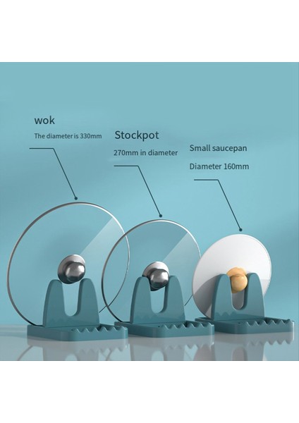 Plastik Pot Kapak Raf Katlanabilir Pot Kaşığı Tutucu Stand Çatal Spatula Raf Tavası Tavan Kapağı Raf Sofra Depolama Rafı (Yurt Dışından) fırsatları