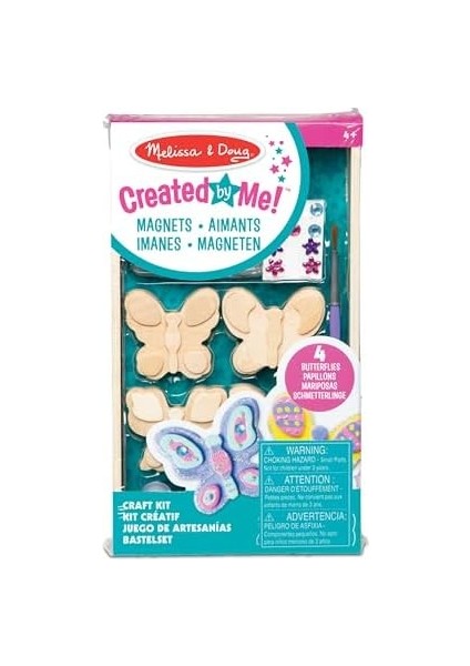 & Doug – 19515 – Selbstdekorieren: Kurşun Schmetterlingsmagneten Için modelleri